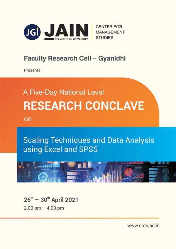 Five-Day Research Conclave Scaling Techniques and Data Analysis